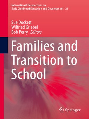 cover image of Families and Transition to School